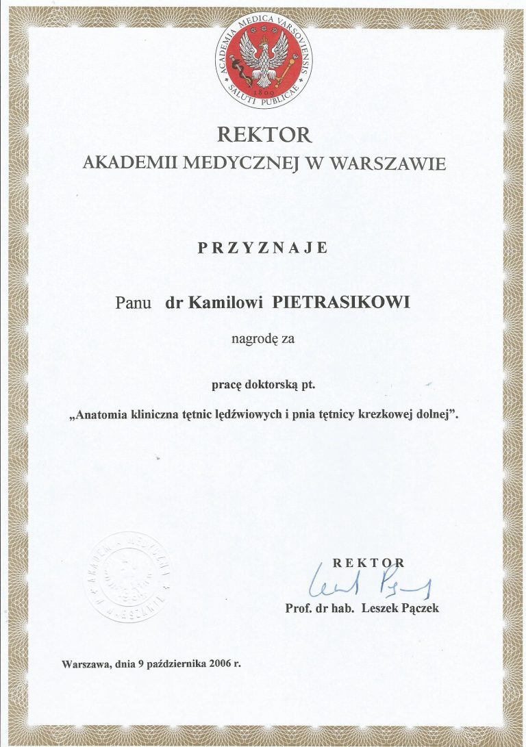 Nagroda Rektora Doktorat